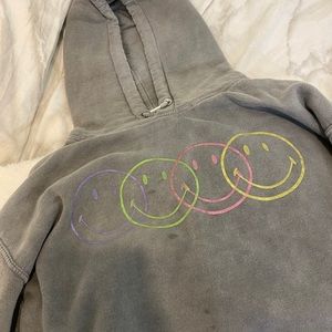 Smiley face hoodie